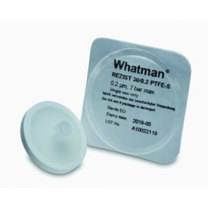 FILTRES SERINGUE WHATMAN P.0,2UM D.30MM-PACK DE 100