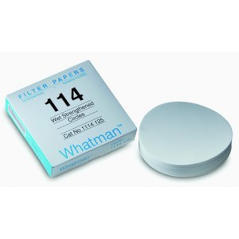 FILTRES WHATMAN QUALITATIFS GRADE 1573 D.185MM-PAR 100