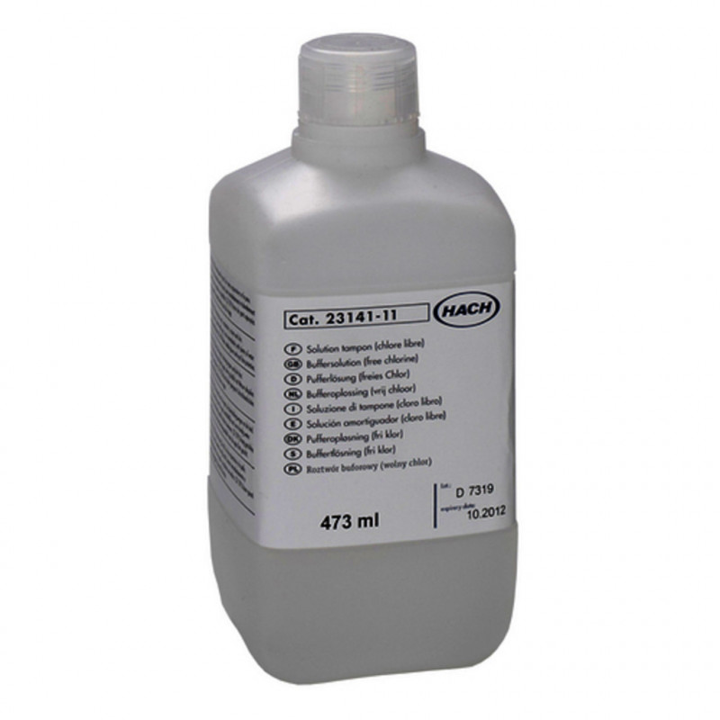 TAMPON CHLORE LIBRE HACH 2314111 - 473ML