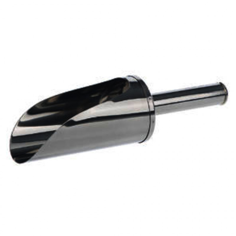 PELLE RONDE EN INOX LONG.190MM D.50MM CAPACITE 120ML