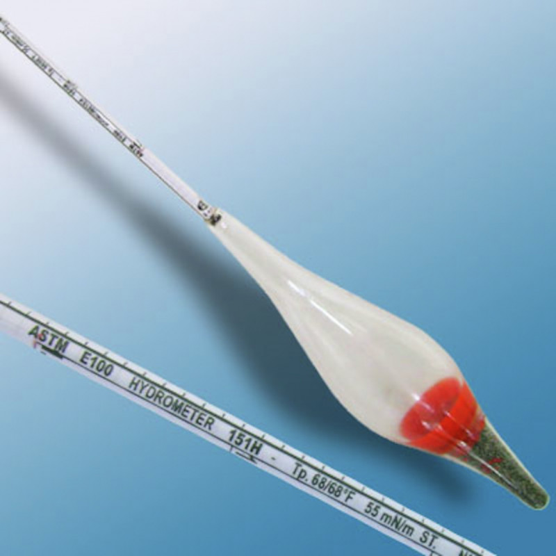 DENSIMETRE ASTM 151H62  0.995- 1.038 : 0.001 SP-GR - L.280MM
