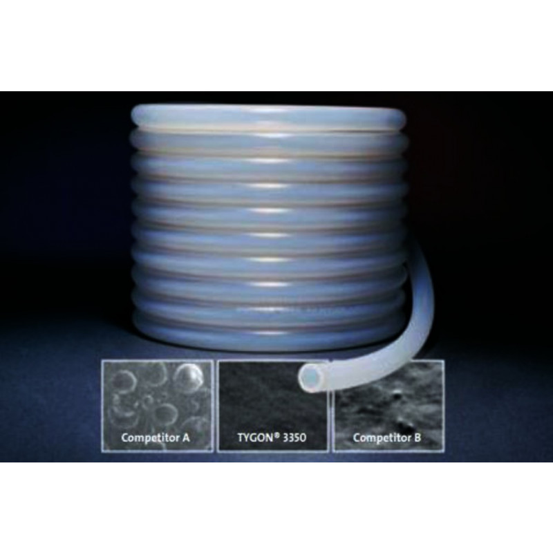 TUBE TYGON 3350 D.1,6X3,2MM EP.0,8MM - ROULEAU 15 METRES