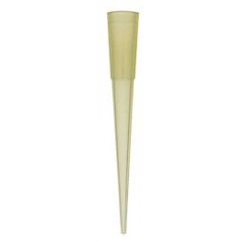 CONES JAUNES DE 1 A 200 UL PAR VRAC- PAX X 1000