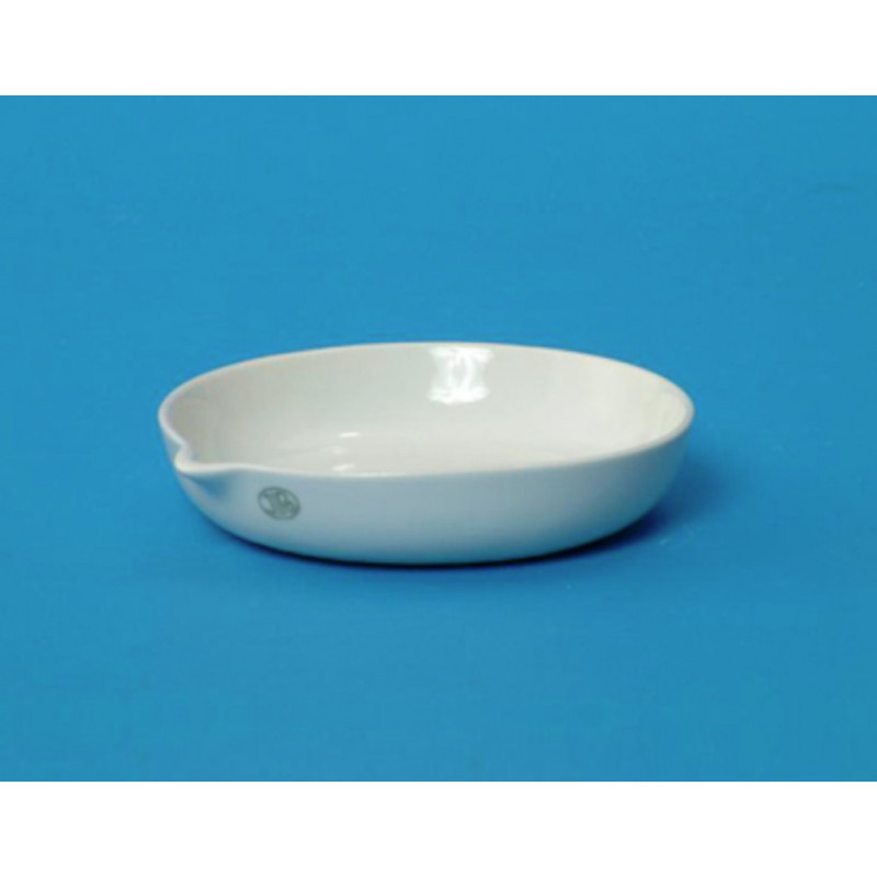 CAPSULE PORCEL. FD PLAT A BEC 250ML D.130MM H.30MM -X5