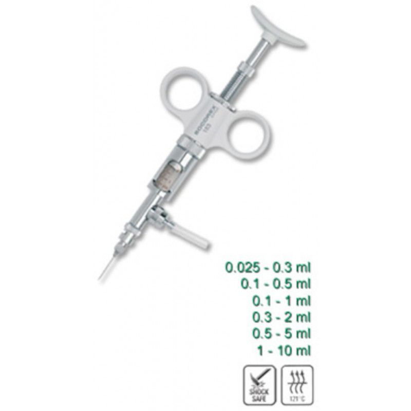 SERINGUE DE REPARTITION SOCOREX 0,1-1ML, DOSYS 162