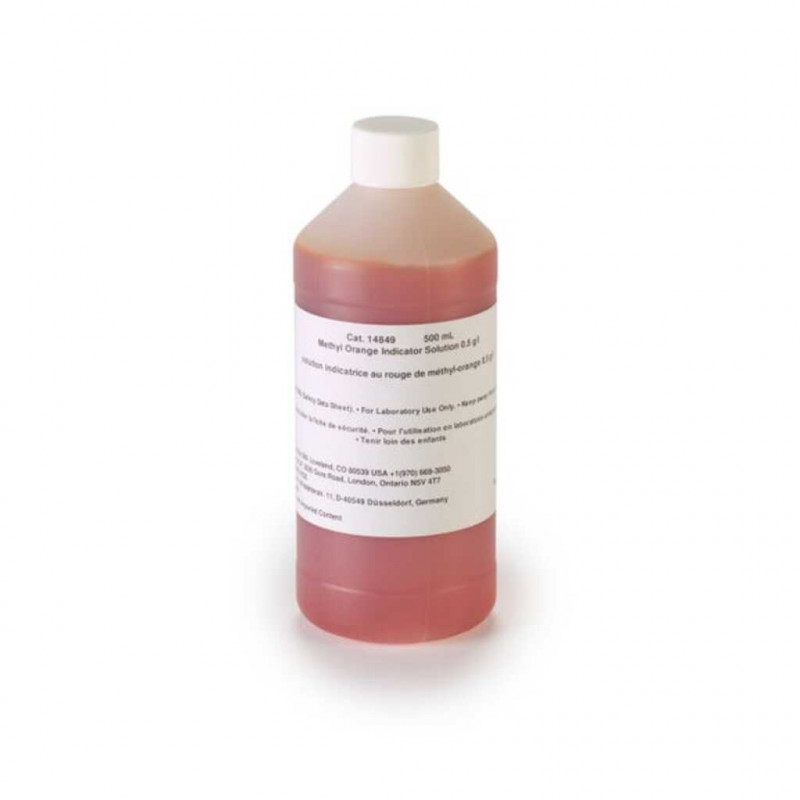 ORANGE DE METHYLE INDICATEUR SOLUTION HACH 14849 - 500ML