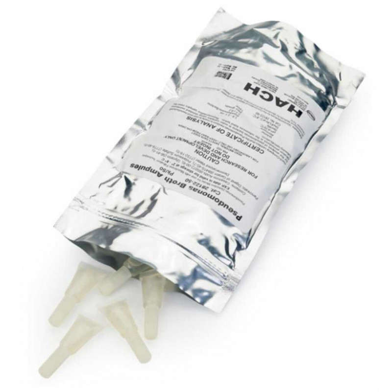 PSEUDOMONAS BROTH MEDIA - HACH 2812250 - 50 AMPOULES