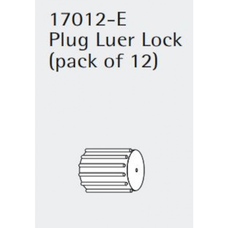 LUER LOCK POUR FERMETURE ENTREE MINISART - PACK DE 12
