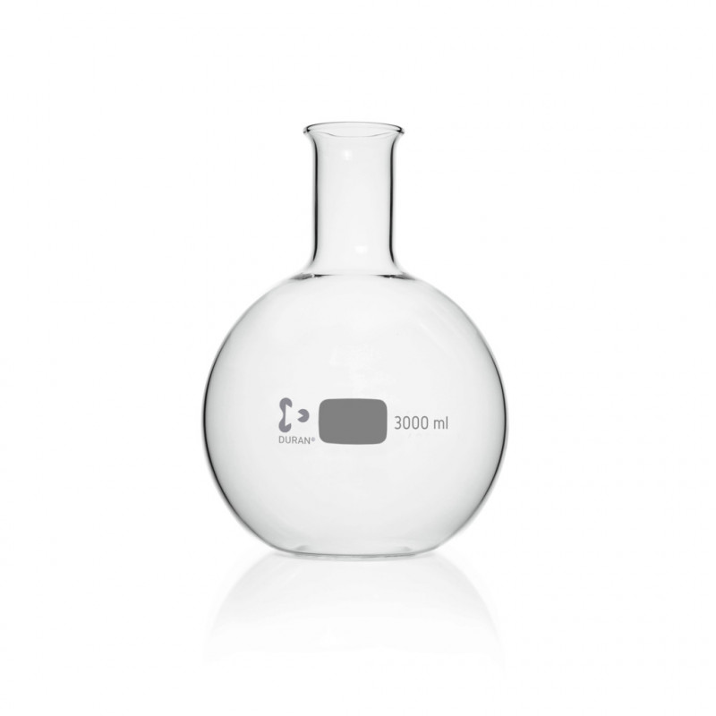 FIOLE JAUGEE BOUCHEE EN VERRE BORO. CN14/23 50ML - Laboratoire