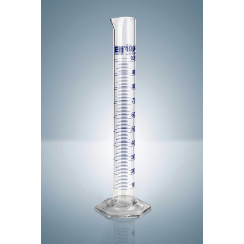 EPROUVETTE VERRE DURAN GRAD. BLEUE CL.A 250ML-X2