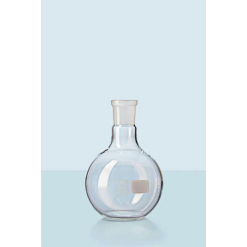 BALLON FOND PLAT VERRE DURAN CN29/32 CAP.100ML - PACK DE 10
