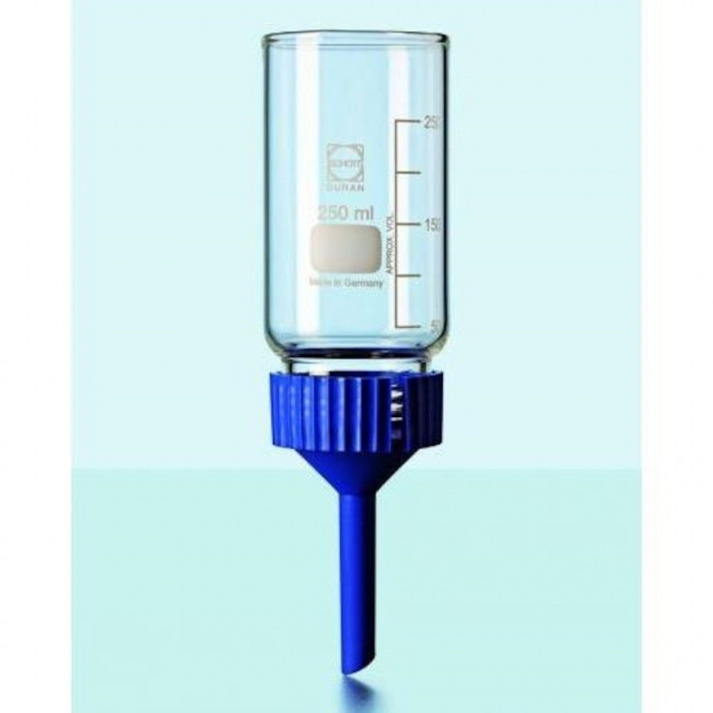 ENTONNOIR DE FILTRATION DURAN AVEC 2 JOINTS - CAP.250ML
