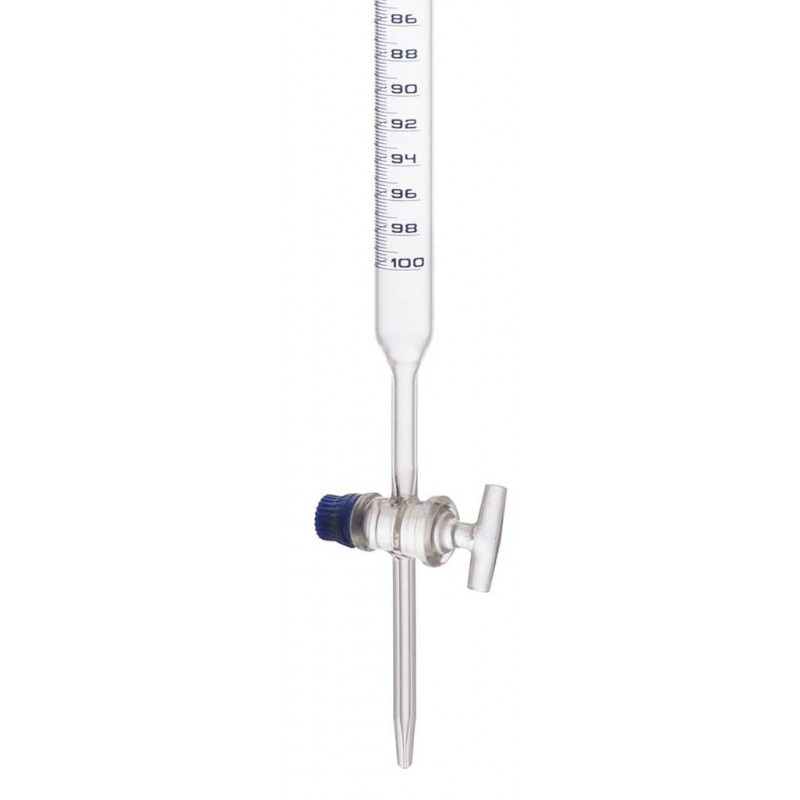 BURETTE MBL VERRE CLASSE B CLE VERRE 2/10 100ML