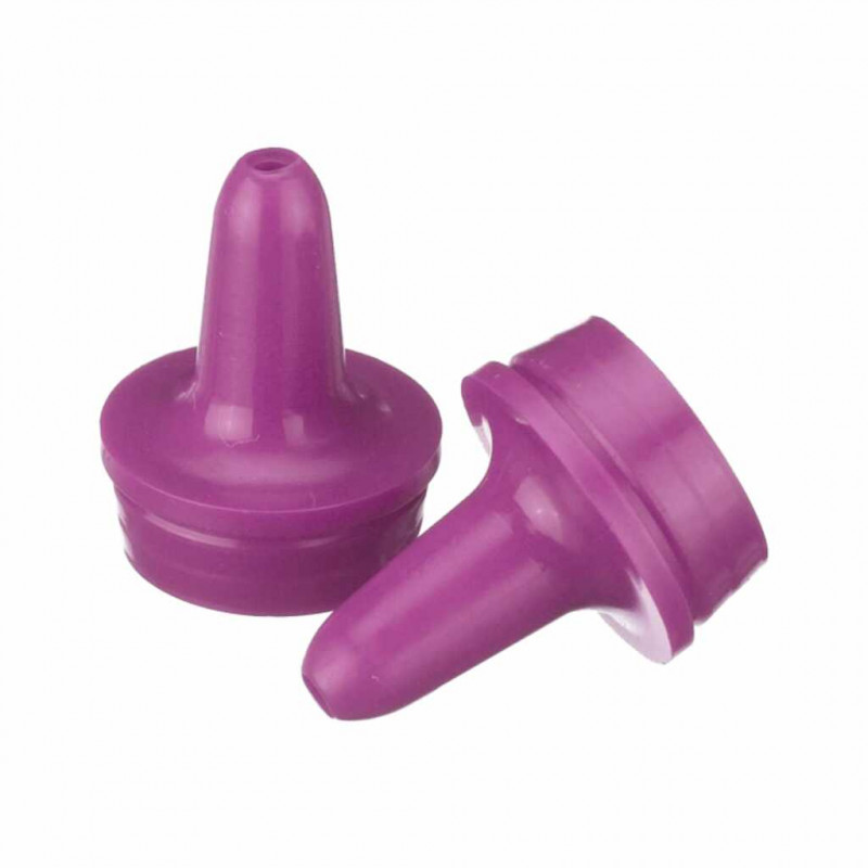 POINTE COMPTE-GOUTTES EN PE VIOLET D.20MM - PACK DE 100