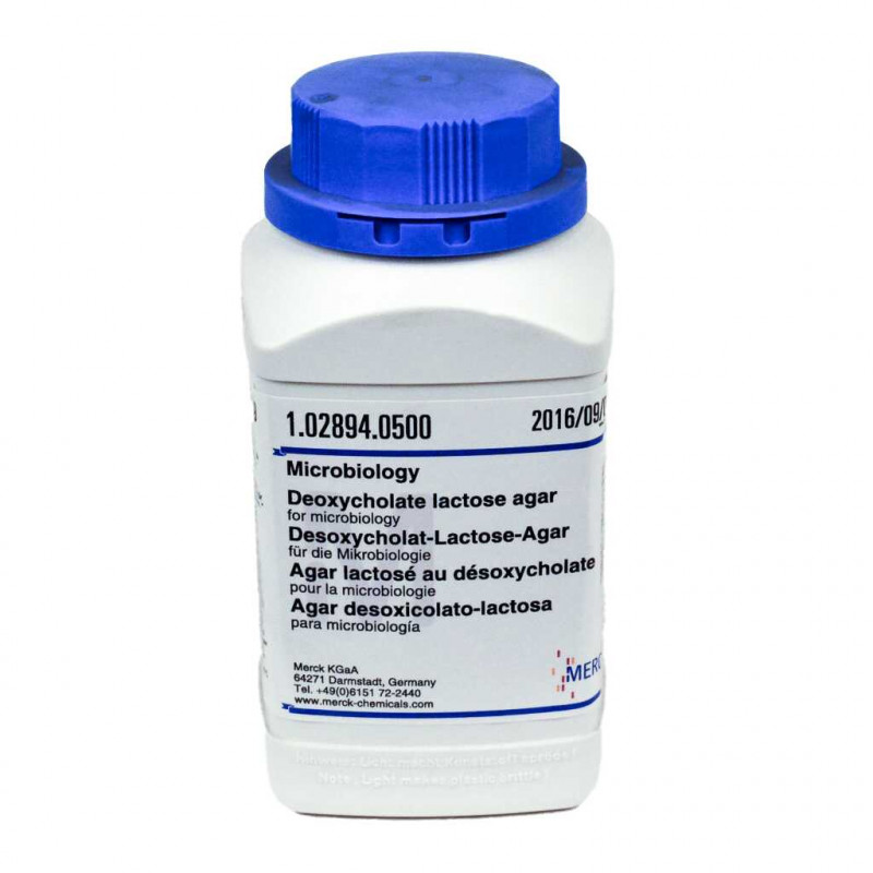 DESOXYCHOLATE LACTOSE GELOSE 0,5 G/L MERCK 2894-500G