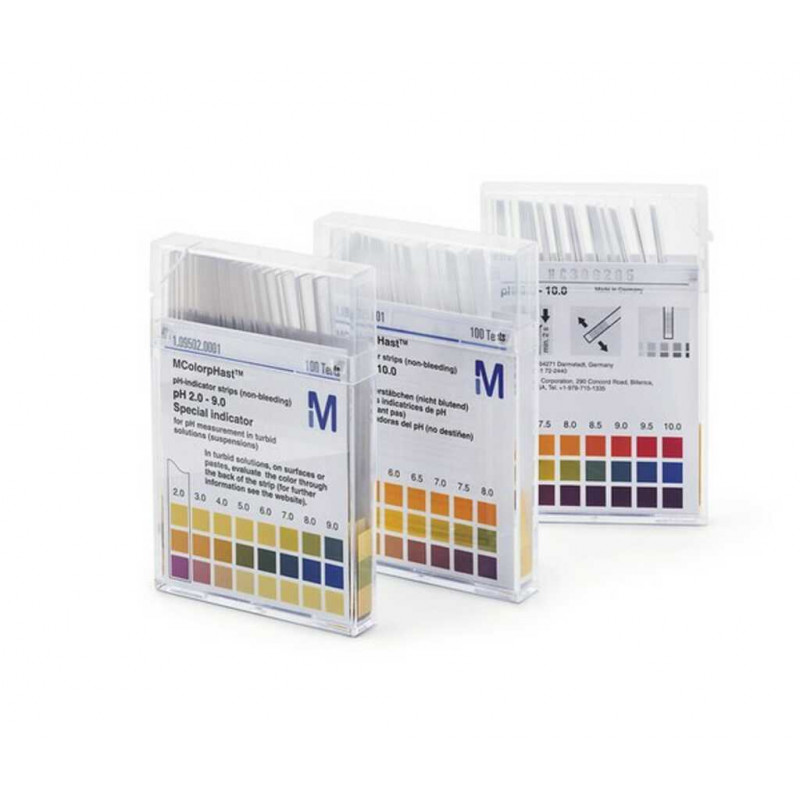 PAPIER PH 7,5-14 BANDELETTES MERCK 09532 - 100 TESTS