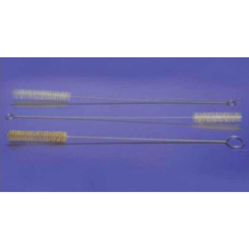 GOUPILLON D.25X110X300MM, SOIE -, BOUT RET., PR TUBES, X 10