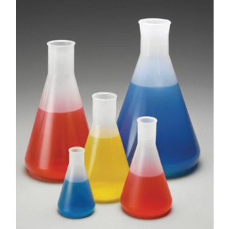 ERLENMEYER EN POLYCARBONATE E.O CAP.250ML - PACK DE 6