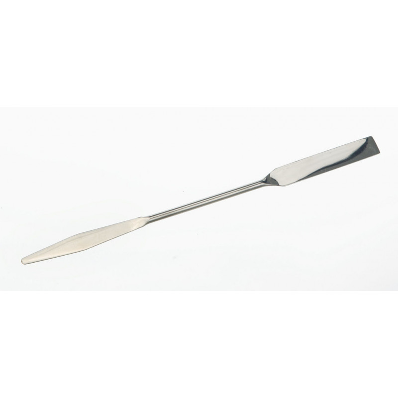 SPATULE DOUBLE EN INOX POINTE CONIQUE LONGUEUR 160MM D.3,5MM