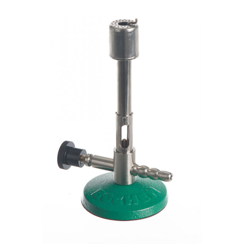 BEC BUNSEN AVEC VEILLEUSE POUR BUTANE/PROPANE H.160MM