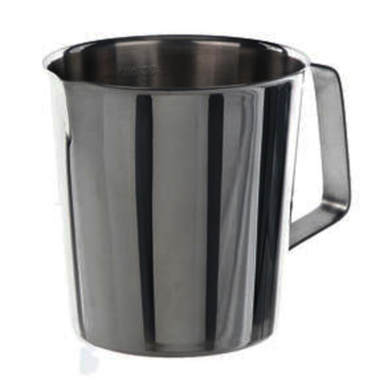 BECHER INOX FORME CONIQUE AVEC ANSE CAPACITE 500ML