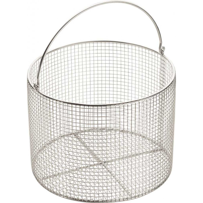 PANIER A INSTRUMENTS A POIGNEE CERTOCLAV D.23CM H.17CM