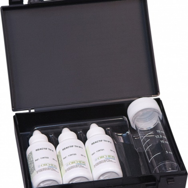 KIT ALCALINITE TAC 1-60'F / 1 GOUTTE = 1'F - 30 TESTS