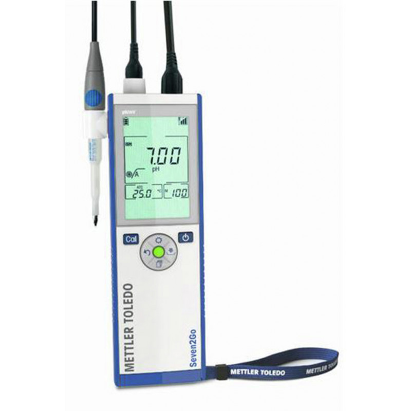 PHMETRE PORTABLE SEVEN2GO AVEC INLAB SOLID GO-ISM + MALLETTE