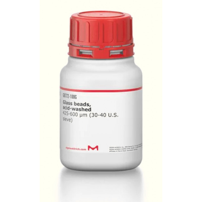 BILLES DE VERRES LAVEES A L'ACIDE 425-600 ?M - G8772 - 100G