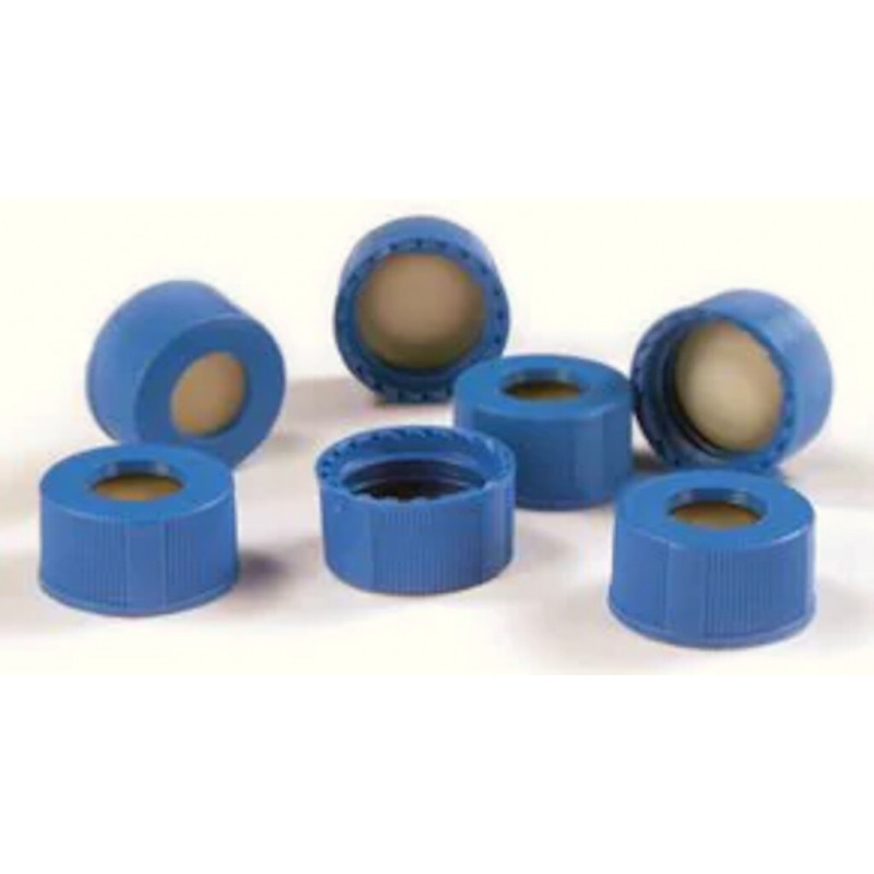 CAPE AVEC SEPTA PTFE/SILICONE D.9MM - PACK 100