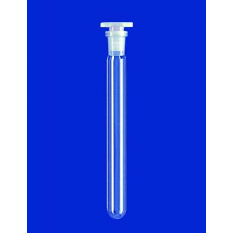 TUBE A ESSAI VERRE DURAN AVEC BOUCHON PTFE D16X160MM CN14/23