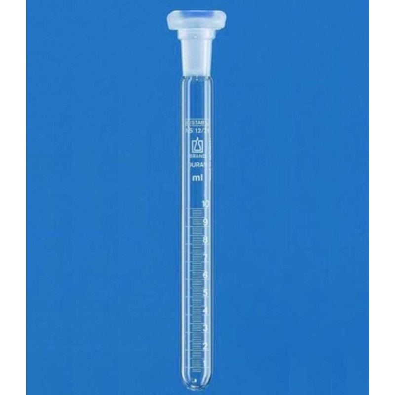 TUBE A ESSAI VERRE DURAN AVEC CAPE D.15X65MM - CAPACITE 10ML