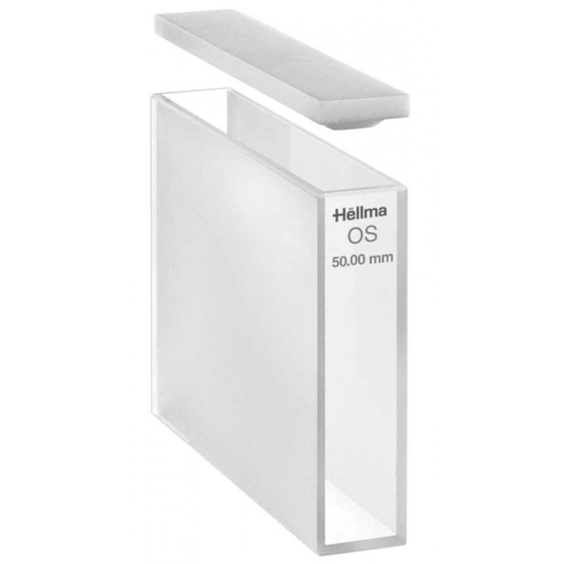 CUVE HELLMA EN VERRE TYPE 100 T.O.50MM VOL.17500UL