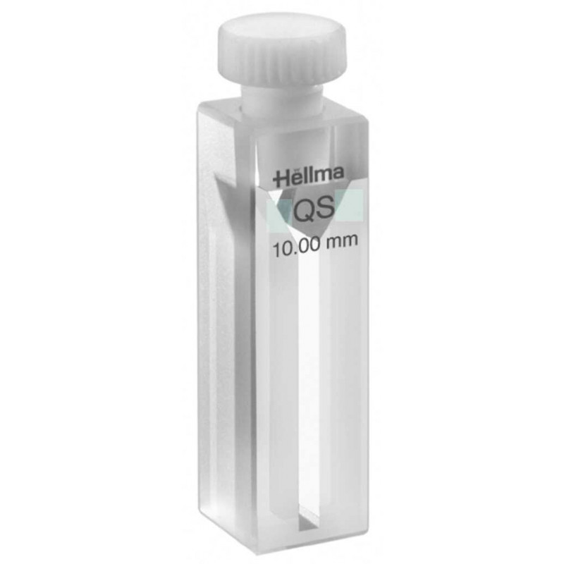 CUVE HELLMA EN QUARTZ TYPE 115 T.O.10MM VOL.400UL