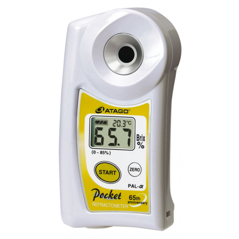 REFRACTOMETRE NUMERIQUE A MAIN PAL-ALPHA BRIX 0.0 A 85.0%