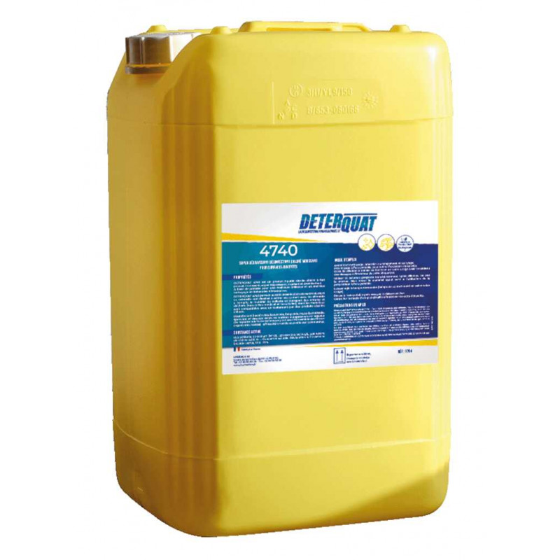 DETERQUAT 4740 CHLORE AUTOMOUSSANT - 20L