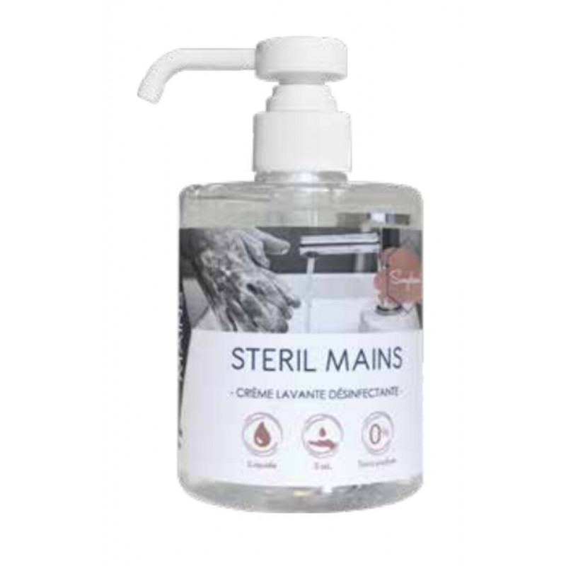 CREME STERIL MAINS LAVANTE DESINFECTANTE- PACK 6X 500ML