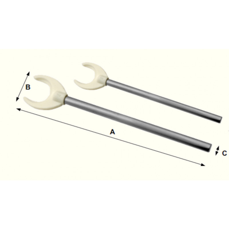 FOURCHE DE MANUTENTION POUR 500G OIML