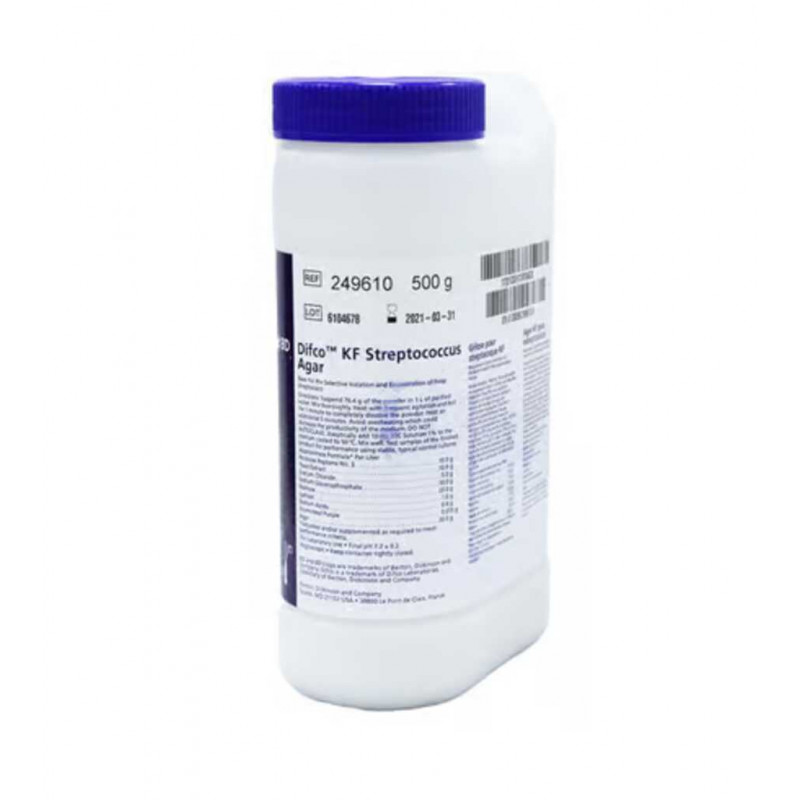 STREPTOCOCCUS GELOSE BD 249610 500G