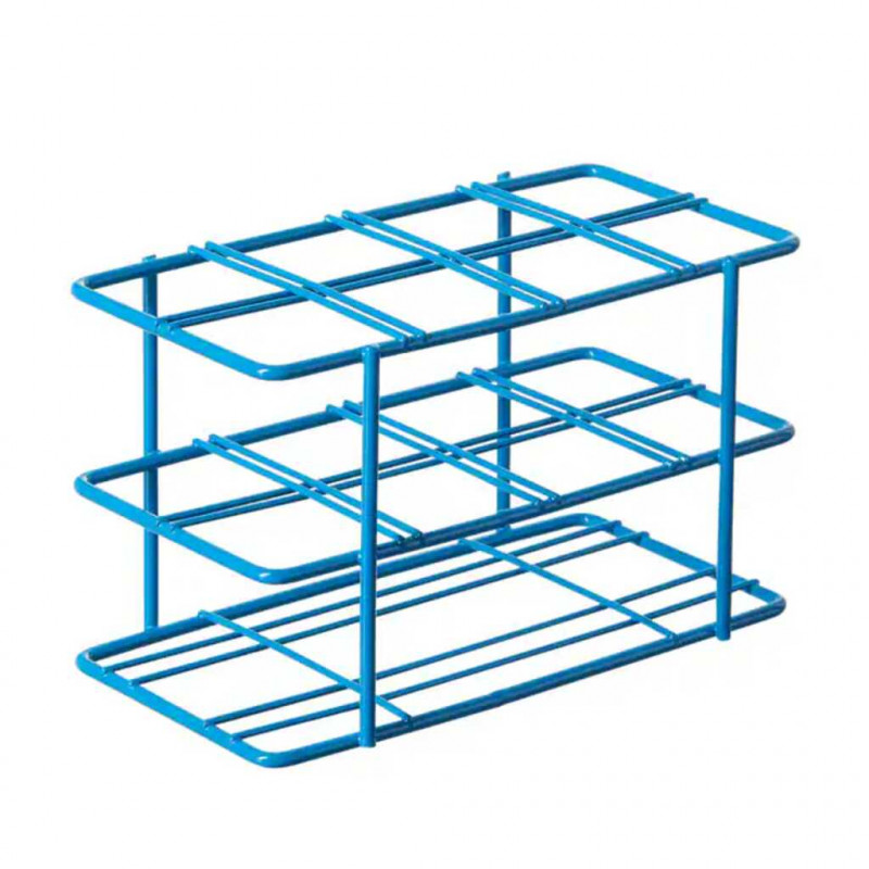 PORTOIR POUR 8 TUBES A CENTRI- FUGER AUTOCLAVABLE 9,2X14,9CM