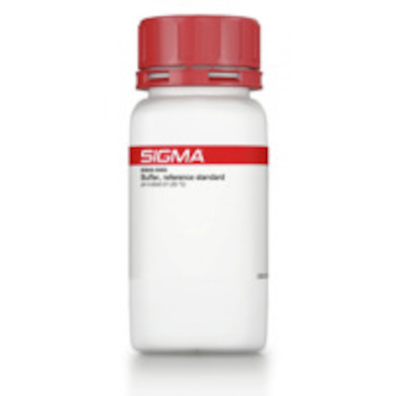 SOLUTION TAMPON COLOREE ROUGE PH 4,00 SIGMA B5020 - 500ML