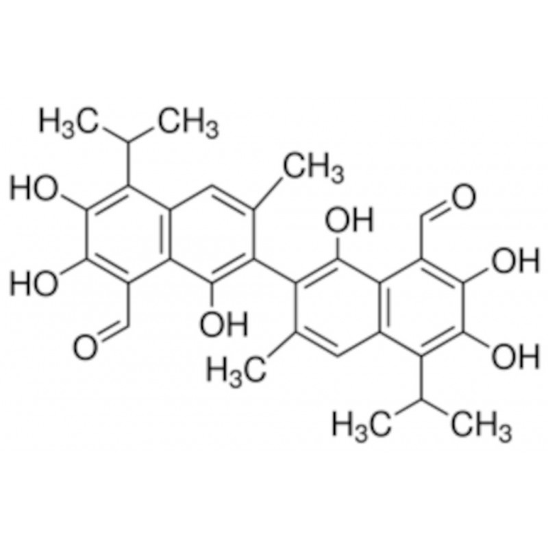 GOSSYPOL >95% HPLC SIGMA G8761 - 100MG