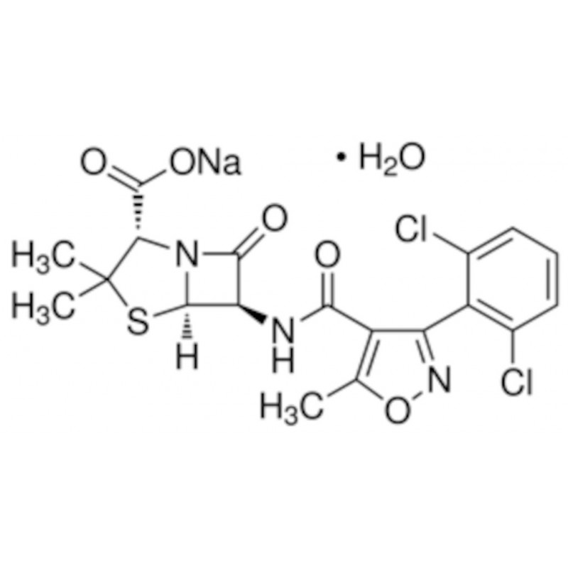 DICLOXACILLIN SODIUM SEL MONO- HYDRATE SIGMA D9016 - 5G
