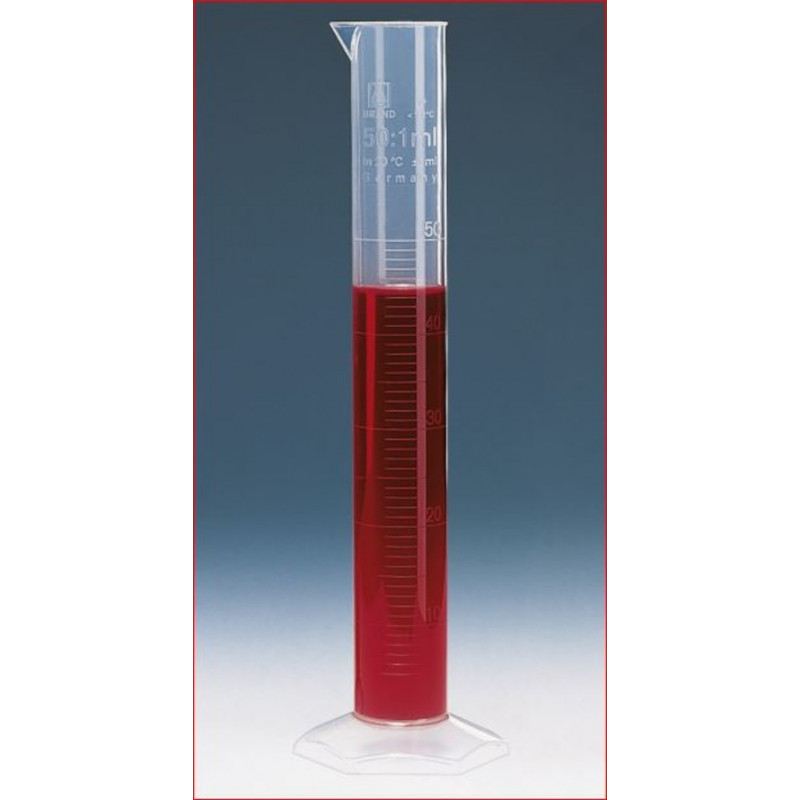 EPROUVETTE GRADUEE EN PP FORME HAUTE CL.B - CAP.10ML