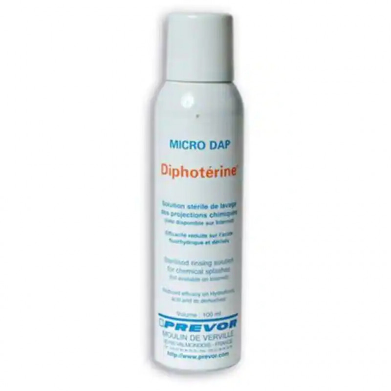 MICRO DAP PREVOR DIPHOTERINE CONTRE ACIDES ET BASES 100ML