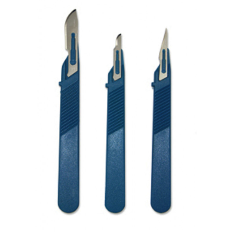 BISTOURIS A LAMES STERILES DIDACTIC N'10 - PAR X 10
