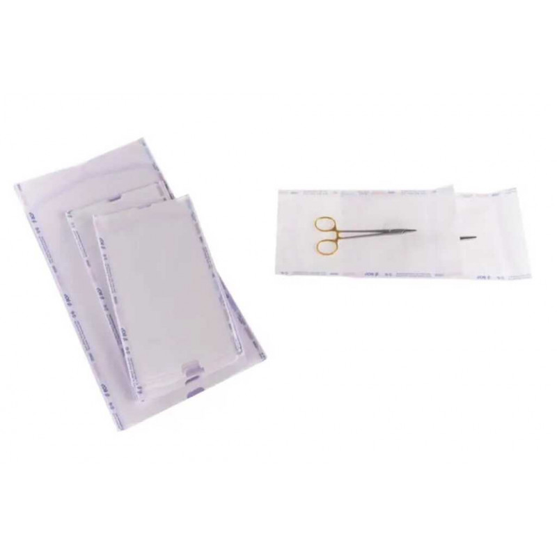 SACHET PLAT BOP AUTO-ADHESIF D.130X356MM - PACK DE 1000