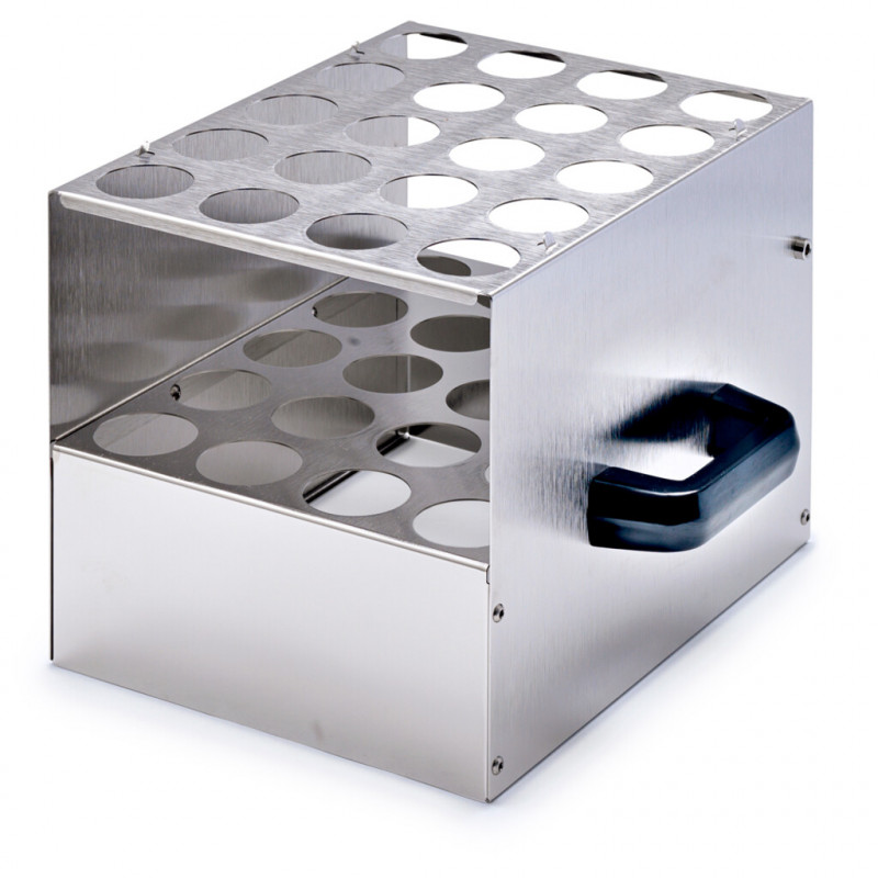 PORTE-TUBE EN INOX POUR 7X6 TUBES POUR DIGESTEUR DK42/26