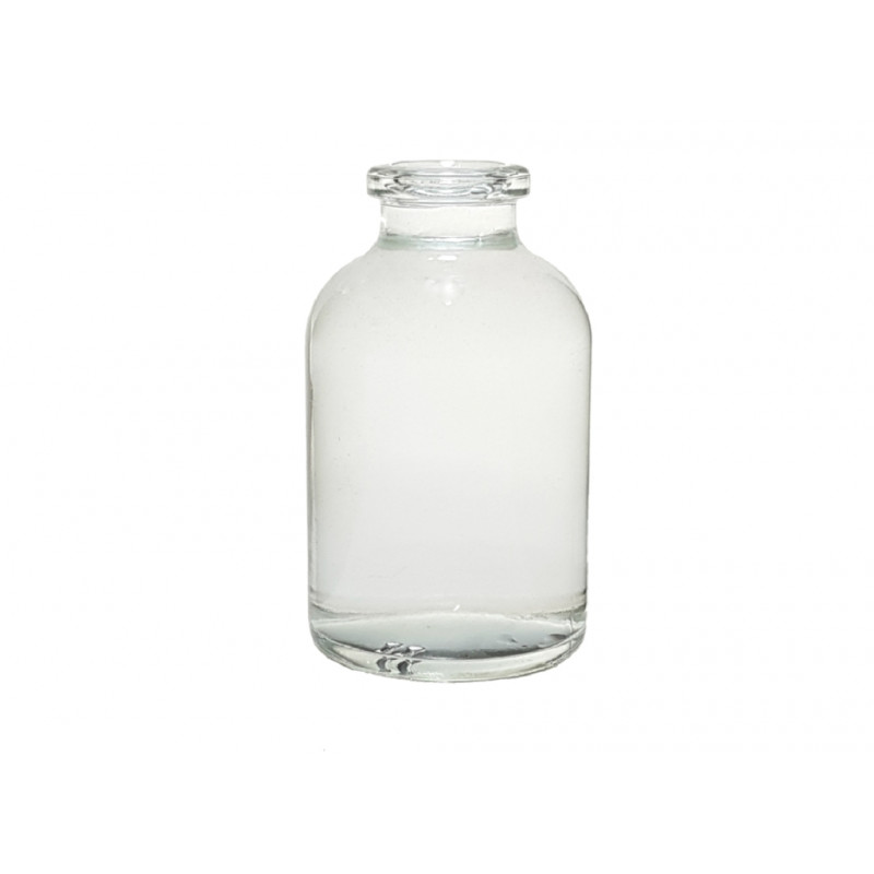 FLACON ANTIBIOTIQUE VERRE BLANC 50 ML  PACK DE 130