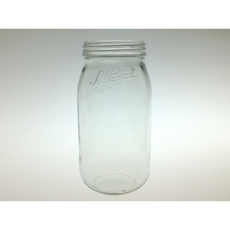 BOCAL EN VERRE BLANC GRAVE "LE PARFAIT" CAP.2L - PALETTE 324